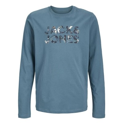 тениска,детски,тениски,jack,&,jones,ebryan,corp,logo,long,sleeve,t,shirt,oceanview,(blue)