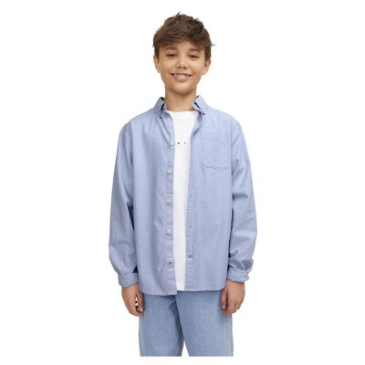 риза,с,дълъг,ръкав,детски,ризи,jack,&,jones,eoxford,long,sleeve,shirt,blue,(cashmere,blue)