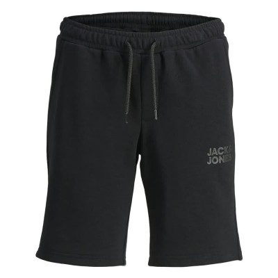 къси,панталони,детски,панталони,jack,&,jones,newsoft,sweat,shorts,black,(black,print,black)