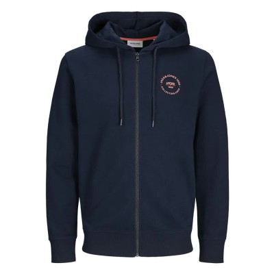 блуза,мъжки,пуловери,jack,&,jones,simon,full,zip,sweatshirt,sky,captain,(blue)