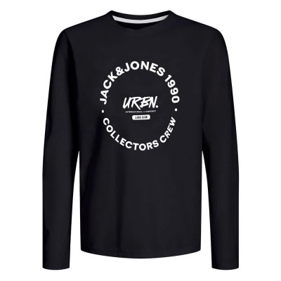 тениска,детски,тениски,jack,&,jones,simon,long,sleeve,t,shirt,black,(black)