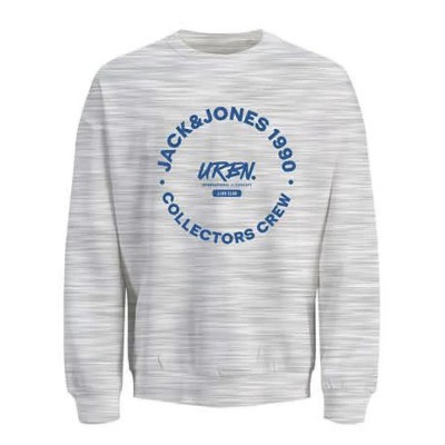 блуза,мъжки,пуловери,jack,&,jones,simon,sweatshirt,white,melange,(grey)