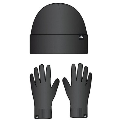 ръкавици,всички,шапки,adidas,glove,beanie,black,white,(black)