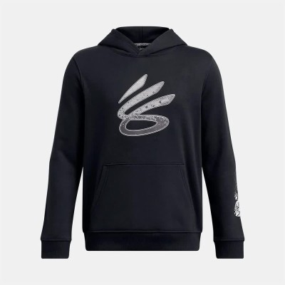 суичър,детски,блузи,under,armour,curry,splash,hoodie,black,white,(black)