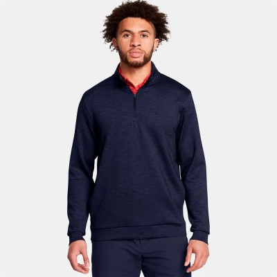 блуза,мъжки,пуловери,under,armour,golf,drive,midlayer,half,zip,sweatshirt,blue,(midnight,navy,midnight,navy)