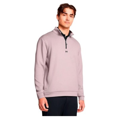 блуза,мъжки,пуловери,under,armour,golf,drive,midlayer,half,zip,sweatshirt,pink,(tetra,gray,gray,matter,black)
