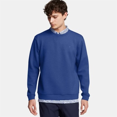 блуза,мъжки,пуловери,under,armour,golf,drive,midlayer,sweatshirt,blue,(tech,blue,tech,blue)