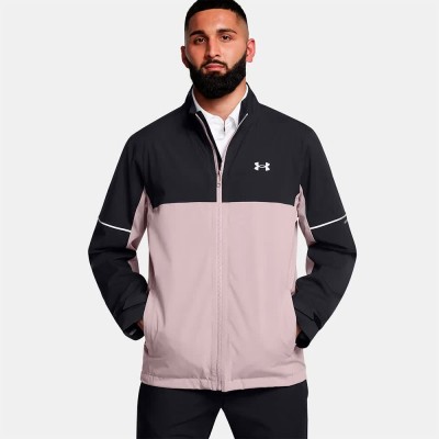 яке,мъжки,якета,дамски,якета,и,палта,under,armour,golf,drive,rain,shell,jacket,black,(black,tetra,gray,metallic,silver)