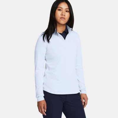 блуза,дамски,блузи,under,armour,golf,playoff,half,zip,sweatshirt,blue,(nimbus,blue,midnight,navy,midnight,navy)