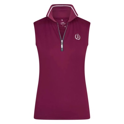 дамски,блузи,с,яка,imperial,riding,tessy,woman,sleeveless,polo,dark,flower,(purple)
