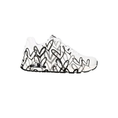 маратонки,дамски,маратонки,skechers,uno,trainers,white,black,(white)