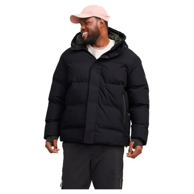 яке,мъжки,якета,jack,&,jones,alpha,puffer,plus,size,jacket,black