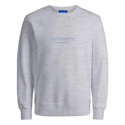 блуза,мъжки,пуловери,jack,&,jones,bronx,sweatshirt,bright,white,detail,melange,(white)