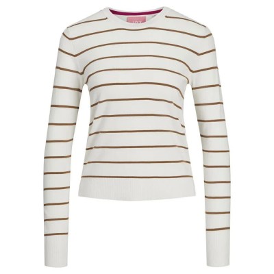 блуза,дамски,пуловери,дамски,плетени,дрехи,jack,&,jones,cara,comfy,jjxx,sweater,cloud,dancer,stripes,toasted,coconut,(beige)