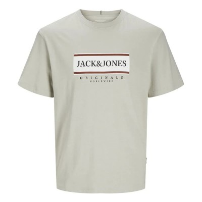 тениска,мъжки,тениски,jack,&,jones,frederiksberg,box,short,sleeve,t,shirt,mineral,gray,detail,aw24,(beige)