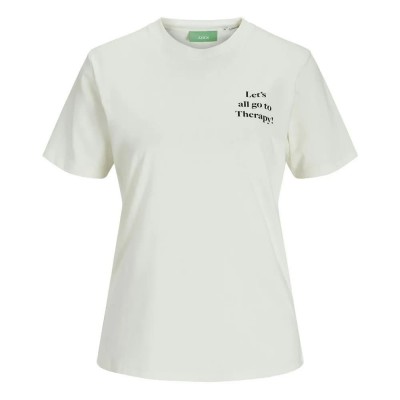 тениска,дамски,тениски,jack,&,jones,naomi,jjxx,short,sleeve,t,shirt,vanilla,ice,(white)