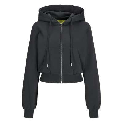 блуза,дамски,блузи,jack,&,jones,palma,rlx,short,jjxx,full,zip,sweatshirt,black,(phantom)