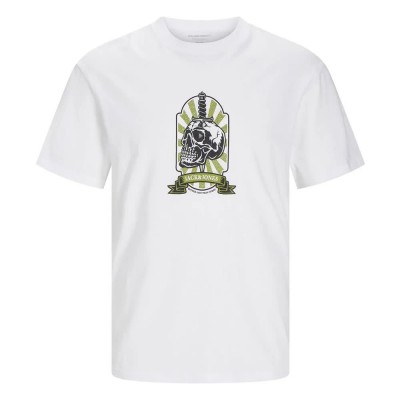 тениска,мъжки,тениски,jack,&,jones,seven,skull,short,sleeve,t,shirt,bright,white,(white)