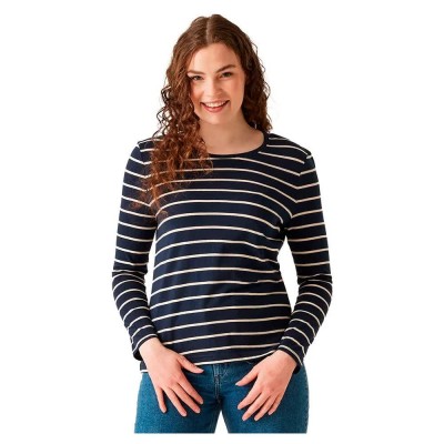 тениска,дамски,тениски,regatta,federica,ii,long,sleeve,t,shirt,blue,(navy,light,vanilla)