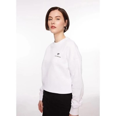 блуза,дамски,блузи,chiara,ferragni,75cbit01,sweatshirt,white
