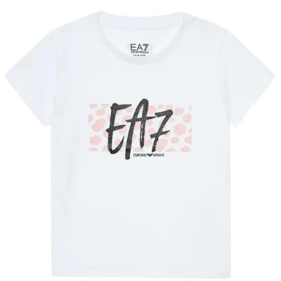 тениска,детски,тениски,ea7,emporio,armani,6rft09,short,sleeve,t,shirt,white