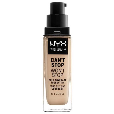 ексфолианти,nyx,cosmetics,nude,can´t,stop,won´t,stop,full,coverage,foundation,white