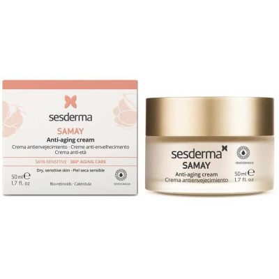 специфични,козметични,продукти,sesderma,samay,anti,aging,for,sensitive,skin,50ml,moisturizer,golden,(white)