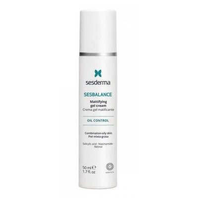 специфични,козметични,продукти,sesderma,sesbalance,sebum,regulating,50ml,moisturizer,clear,(white)