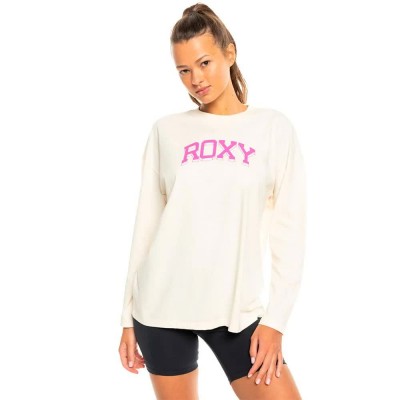 тениска,дамски,тениски,roxy,erjkt04180,long,sleeve,t,shirt,beige,(buttercream)