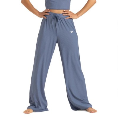 панталони,дамски,панталони,roxy,rib,wide,pants,blue