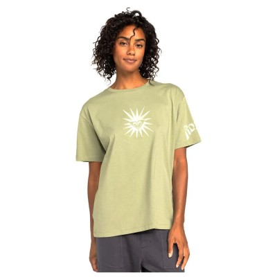 тениска,дамски,тениски,roxy,sandunder,th,c,short,sleeve,t,shirt,green,(oil,green)