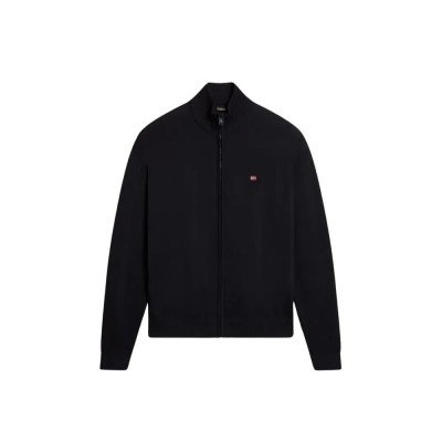 блуза,мъжки,пуловери,napapijri,decatur,full,zip,sweater,black