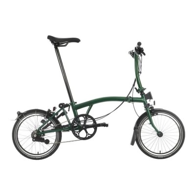 пътни,и,градски,велосипеди,brompton,c,line,2s,54t,folding,bike,green