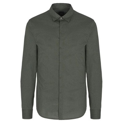 риза,с,дълъг,ръкав,мъжки,ризи,armani,exchange,6dzc25,zneaz,long,sleeve,shirt,green