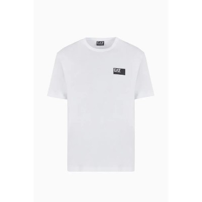 тениска,мъжки,тениски,ea7,emporio,armani,6dpt02,pjvpz,short,sleeve,t,shirt,white