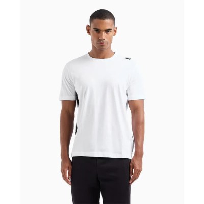 тениска,мъжки,тениски,ea7,emporio,armani,6dpt04,pjvpz,short,sleeve,t,shirt,white