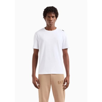 тениска,мъжки,тениски,ea7,emporio,armani,6dpt06,pjffz,short,sleeve,t,shirt,white,(white)