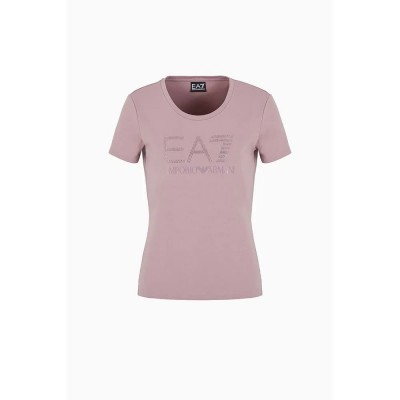 тениска,дамски,тениски,ea7,emporio,armani,6dtt14,tjqcz,short,sleeve,t,shirt,pink