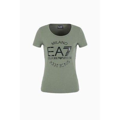 тениска,дамски,тениски,ea7,emporio,armani,6dtt20,tjqcz,short,sleeve,t,shirt,green,(agave,green)