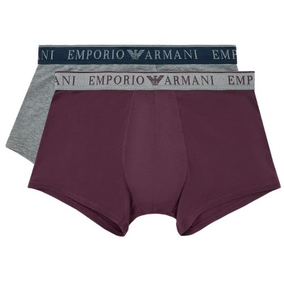 боксерки,мъжко,бельо,emporio,armani,111769,4f720,boxers,2,units,grey,purple,(grigio,melange,mora)