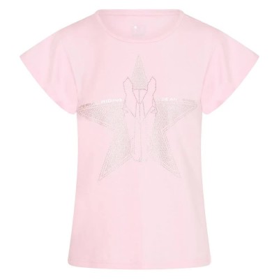 юношеска,тениска,детски,тениски,imperial,riding,belle,star,junior,short,sleeve,t,shirt,powder,pink,(pink)