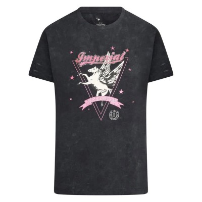 тениска,дамски,тениски,imperial,riding,blossom,woman,short,sleeve,t,shirt,black