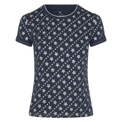 юношеска,тениска,детски,тениски,imperial,riding,bobby,star,junior,short,sleeve,t,shirt,multicolor,(navy)