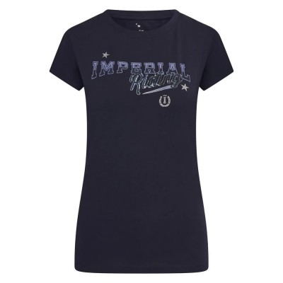 тениска,дамски,тениски,imperial,riding,classy,woman,short,sleeve,t,shirt,navy,(blue)