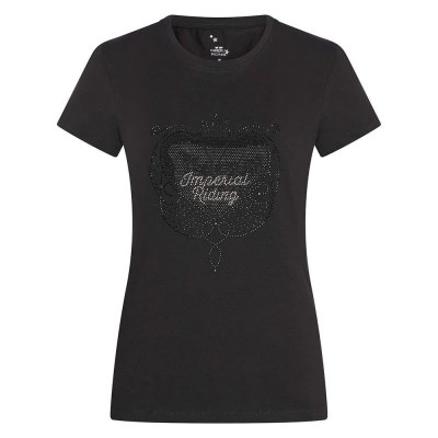 тениска,дамски,тениски,imperial,riding,imperial,love,woman,short,sleeve,t,shirt,black,(black)