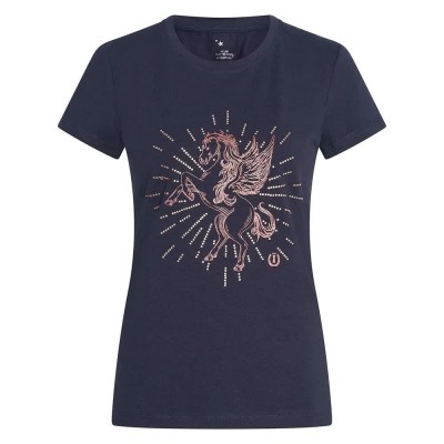 тениска,дамски,тениски,imperial,riding,mighty,woman,short,sleeve,t,shirt,blue,(navy)