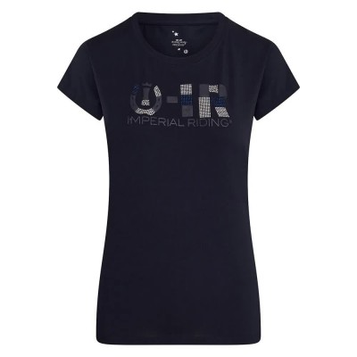 тениска,дамски,тениски,imperial,riding,preppy,star,woman,short,sleeve,t,shirt,navy,(blue)
