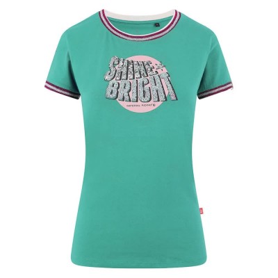 тениска,дамски,тениски,imperial,riding,shine,bright,woman,short,sleeve,t,shirt,jade,green,(green)
