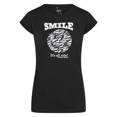 юношеска,тениска,детски,тениски,imperial,riding,smiley,zebra,junior,short,sleeve,t,shirt,black,(black)