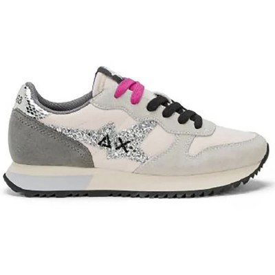 маратонки,дамски,маратонки,sun68,stargirl,glitter,logo,trainers,grey